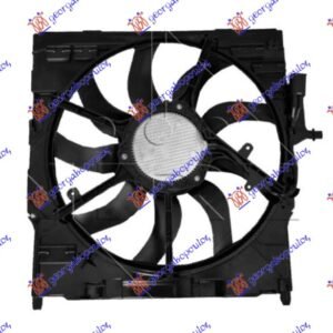 VENTILATOR KOMPLET (2.0 HYBRID - 3.0 BENZIN - 3.0 DIZEL) (517mm) (850W) (3 PIN) - BMW X5 2013-2018 (F15)