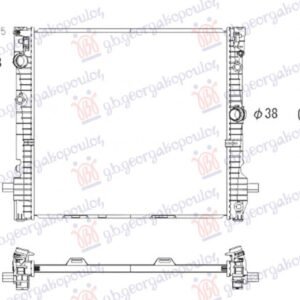 HLADNJAK MOTORA 2.0 BENZIN/HIBRID (615x605) - BMW X3 2021-2024 (G01)