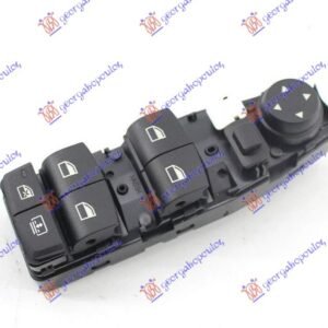 PREKIDAC U PREDNJIM VRATIMA (4 TASTERA) (6 PIN) - BMW SERIES 3 SDN/S.W. 2012-2014 (F30/F31)