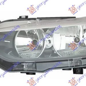 FAR ELEKTRICNI SA MOTOROM (H7/H7) SA LED DNEVNIM SVETLOM (DEPO) - BMW SERIES 3 SDN/S.W. 2014-2018 (F30/F31)
