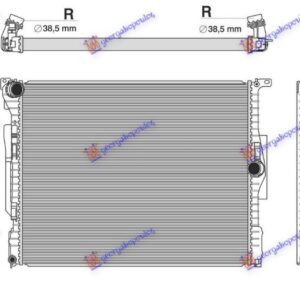 HLADNJAK MOTORA 2.0 BENZIN (MAN/AUTO) (600x478) - BMW SERIES 2 COUPE/CABRIO 2014-2019 (F22/F23)