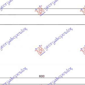 HLADNJAK MOTORA ZA SVE MODELE DIZEL (& GT/F07) (600x310x32) - BMW SERIES 5 2010-2013 (F10/F11)