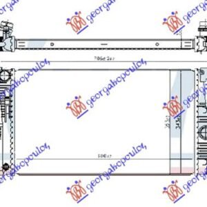 HLADNJAK MOTORA 2.0 BENZIN (AUTO) (+/-AC) (600x343) - BMW SERIES 5 2010-2013 (F10/F11)