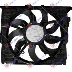 VENTILATOR KOMPLET (3.0 BENZIN) (485mm) (600W) (3 PIN) - BMW SERIES 5 2010-2013 (F10/F11)