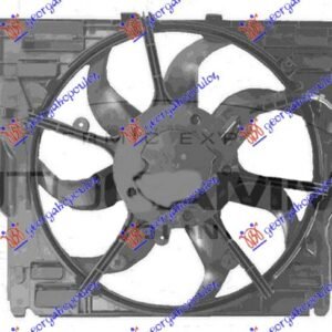 VENTILATOR KOMPLET (3.0 BENZIN - 2.0/3.0 DIZEL) (485mm) (600W) (3 PIN) - BMW SERIES 5 2010-2013 (F10/F11)