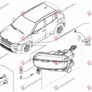 FAR (O) - JEEP AVENGER 2022- (J2)