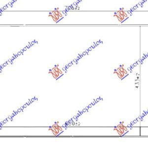HLADNJAK MOTORA 1.2/1.6 BENZIN (HiBRID) - 1.5/1.6/2.0 DIZEL (MAN/AUTO) (650x433) - CITROEN C5 AIR CROSS 2018- (AC/AJ/AR/A4)