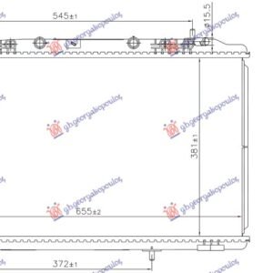 HLADNJAK MOTORA 1.2 BENZIN - 1.5 DIZEL - ELEKTRICNI (655x381x16) - CITROEN C4 2020- (BA/BB/BC)