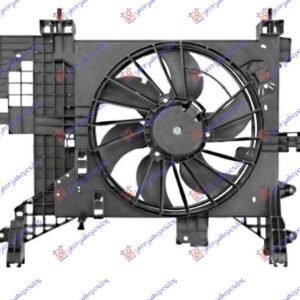 VENTILATOR (1.5 DIZEL) (385mm) (2+2 PIN) - DACIA DUSTER I 2010-2017 (HS)
