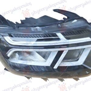 FAR LED (H1/LED) (BELI OKVIR) (NOVI ZNAK NA MASCI) - DACIA DUSTER II 2022-2024 (HM)