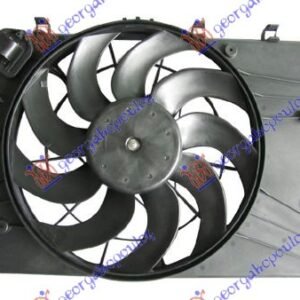 VENTILATOR KOMPLET (1.6/1.8 BENZIN) (4 PIN) - CHEVROLET CRUZE 2009-2013