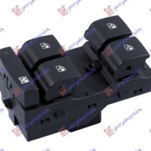 PREKIDAC U PREDNJIM VRATIMA (4 TASTERA) (6 PIN) - CHEVROLET ORLANDO 2011-