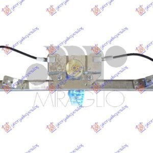 PODIZAC PREDNJEG PROZORA ELEKTRICNI (BEZ MOTORA) (A KVALITET) - FIAT PANDA NEW 2012- (312/319)