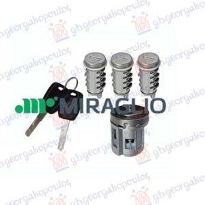 CILINDAR BRAVE (5 KOM) (3 CILINDRA - 2 KLJUCA) (CRNI TIP KLJUCA) - FIAT PANDA NEW 2012- (312/319)