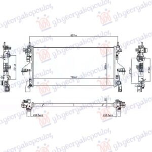 HLADNJAK MOTORA 2.2 DIZ (MAN) (780x370) - FIAT e DUCATO III 2020-2025 (250)