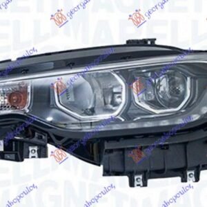 FAR ELEKTRICNI (H7/H7) SA LED DNEVNIM SVETLOM HROM (MARELLI) - FIAT TIPO 2016-2021 (356/357)