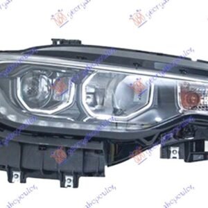 FAR ELEKTRICNI (H7/H7) SA LED DNEVNIM SVETLOM HROM (TURSKA) - FIAT TIPO 2016-2021 (356/357)