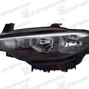 FAR ELEKTRICNI CRNI (H7/H15) (TYC) - FIAT TIPO 2016-2021 (356/357)