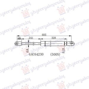 AMORTIZER HAUBE - FORD RANGER 2019-2022
