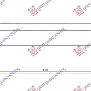 HLADNJAK INTERKULERA 1.0 EcoBoost BENZIN (655x160x40) (NISSENS) - FORD MONDEO 2014-2019 (CD/CE/CF)