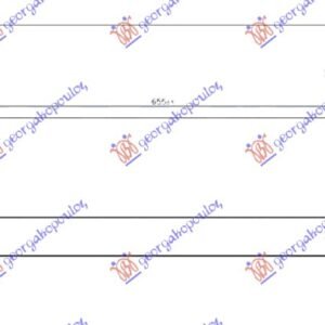 HLADNJAK INTERKULERA 2.0 TDCi DIZEL (650x160x64) (BEZ OTVORA ZA SENZOR) (NISSENS) - FORD S-MAX 2015-2019 (WA6/CJ)