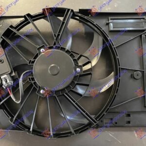VENTILATOR KOMPLET (1.5/1.6 TDCi DIZEL) (385mm) - FORD FOCUS 2011-2014 (DH)