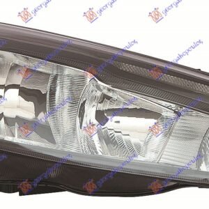 FAR ELEKTRICNI CRNI (H7/H1) SA LED DNEVNIM SVETLOM (SA MOTOROM) DEPO - FORD FOCUS 2014-2018 (DH)
