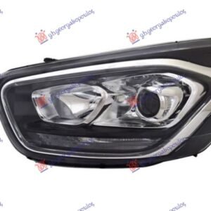 FAR ELEKTRICNI (H7/H1) SA LED DNEVNIM SVETLOM (DEPO) - FORD TRANSIT/TOURNEO CUSTOM 2018-2023 (FY/FZ/F3)