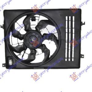 VENTILATOR KOMPLET (1.6/2.0 BENZIN) (460mm) (3 PIN) - HYUNDAI iX35/TUCSON 2010-2015 (LM/EL/ELH)