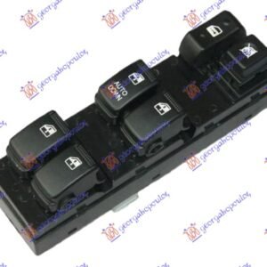 PREKIDAC U PREDNJIM VRATIMA (4 TASTERA) (AUTO DOWN) (16 PIN) - HYUNDAI iX35/TUCSON 2010-2015 (LM/EL/ELH)