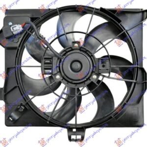 VENTILATOR KOMPLET (DIZEL) (390mm) (3 PIN) (DOOWON TIP) - HYUNDAI i20 I 2012-2014 (BA/IA)