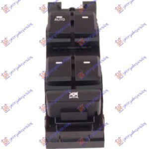 PREKIDAC U PREDNJIM VRATIMA (4 TASTERA) (18 PIN) - HYUNDAI i20 II (H/B) 2014-2018 (GB/IB)