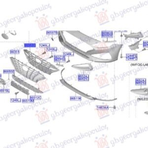 NOSAC PVC MASKE UNUTRASNJI - HYUNDAI i30 HATCHBACK 2020- (PDE/PD/PDEN)
