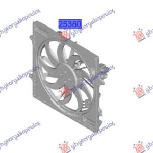 VENTILATOR KOMPLET 1.6 BENZIN/HIBRID - HYUNDAI SANTA FE 2020-2024 (TM/TMA)
