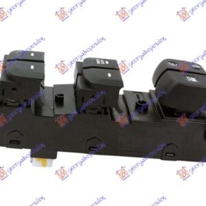 PREKIDAC U PREDNJIM VRATIMA (4 TASTERA) (18 PIN) - HYUNDAI i10 II 2013-2016 (BA/IA)