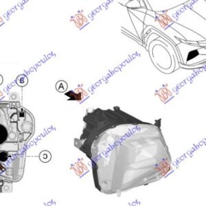 FAR (O) - HYUNDAI TUCSON III 2020-2024 (NX4E/NX4A)