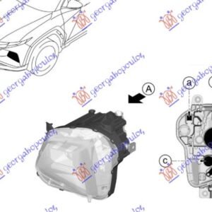 FAR (O) - HYUNDAI TUCSON III 2020-2024 (NX4E/NX4A)