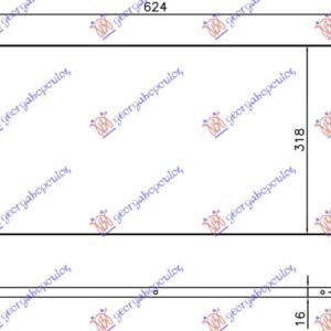 HLADNJAK MOTORA DODATNI 3.0 DIZEL (624x318) - IVECO DAILY 2011-2014