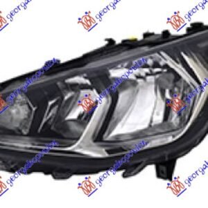 FAR ELEKTRICNI (H7/H7) (SA MOTOROM) SA LED DNEVNIM SVETLOM (TYC) - SEAT IBIZA 2017- (KJ1/KJG)