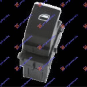 PREKIDAC U PREDNJIM/ZADNJIM VRATIMA CRNI/HROM (4 PIN) - SEAT LEON 2013-2017 (5F1)