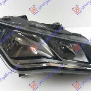 FAR ELEKTRICNI (H7/H7) SA LED DNEVNIM SVETLOM (SA MOTOROM) (DEPO) - SEAT LEON 2017-2020 (5F1)