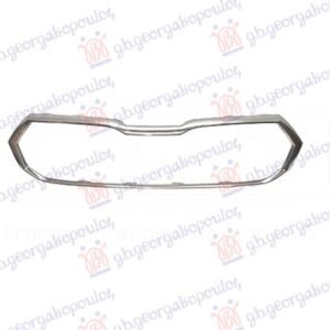 OKVIR PVC MASKE SREBRNI - SKODA FABIA 2021- (PJ3)