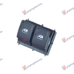 PREKIDAC U PREDNJIM VRATIMA (2 TASTERA) (4 PIN) - SKODA FABIA 2021- (PJ3)