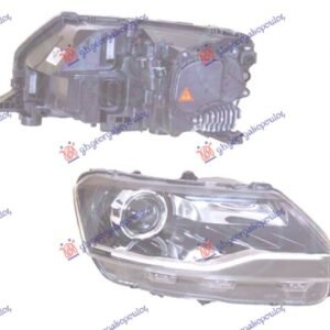 FAR Bi-XENON 2017- (VALEO) - SKODA RAPID 2012-2019 (NH3/NK3/NK6/NH1)