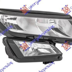 FAR ELEKTRICNI SA MAGLENKA SA LED DNEVNIM SVETLOM (HELLA) - SKODA KODIAQ I 2016-2021 (NS6/NS7/NV7)