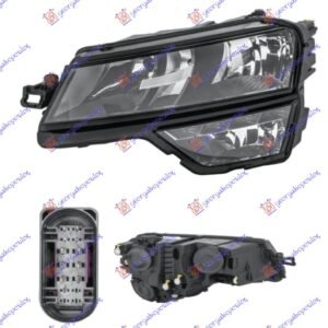 FAR ELEKTRICNI (H7/H8) SA LED DNEVNIM SVETLOM (HELLA) - SKODA KAROQ 2017-2021 (NU7/ND7)