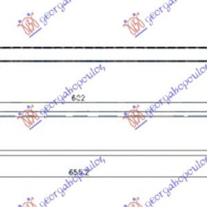 HLADNJAK MOTORA DODATNI 1.8 (600x62x24) - TOYOTA PRIUS 2009-2012 (W3)