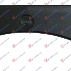DRZAC PREDNJE TABLICE PLASTICNI - TOYOTA PRIUS 2012-2016 (W4)