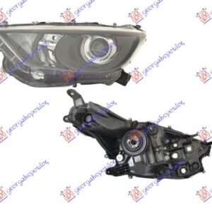 FAR ELEKTRICNI SA LED DNEVNIM SVETLOM (DEPO) - TOYOTA YARIS IV 2020- (MXP)