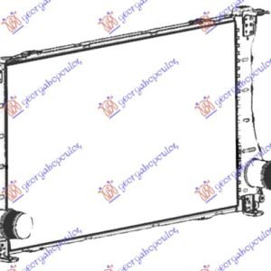 HLADNJAK INTERKULERA 1.6 D4D DIZEL (690X390X27) (NISSENS) - TOYOTA VERSO 2013- (R2)